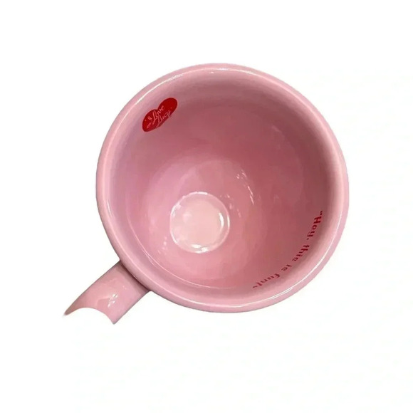 I Love Lucy Lucille Ball Pink Pedestal 12oz Coffee Tea Mug Chocolate Factory - Picture 8 of 11